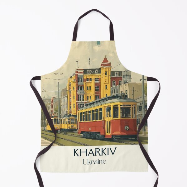 Item preview, Póster de Járkov, Ucrania: Plaza de la Libertad, arte vintage de la ciudad designed and sold by TuncGK.
