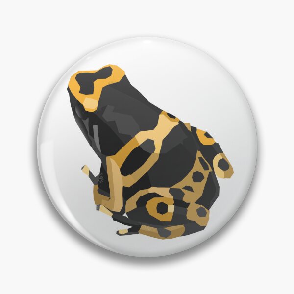 Item preview, Bumblebee Dart Frog - Geometric Poison Frog designed and sold by Just-Draws-22.