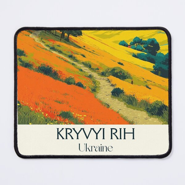 Item preview, Kryvyi Rih Landscape – Mining Region Ukraine Art designed and sold by TuncGK.