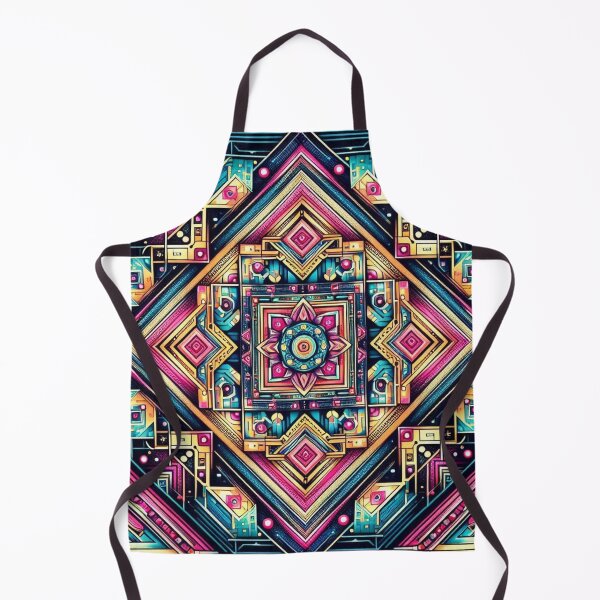 Item preview, Colorful geometric decorative pattern designed and sold by Dogandesighn.