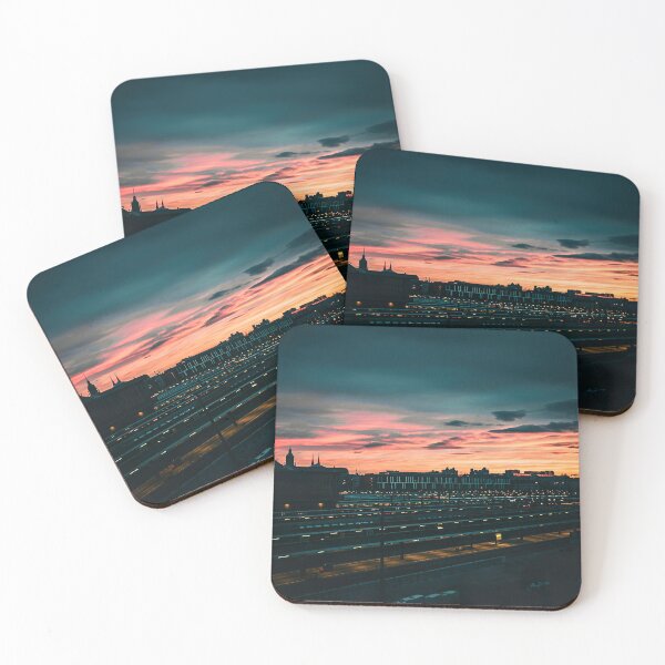Item preview, Munich train station at sunset designed and sold by Evolution of Dreaming.
