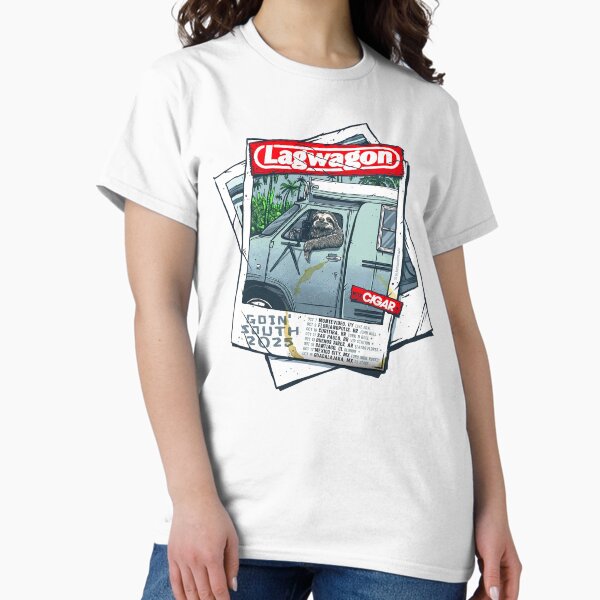 Item preview, Lagwagon Goin’ South 2025 – Official Punk Tour T-Shirt designed and sold by MacacoRato.