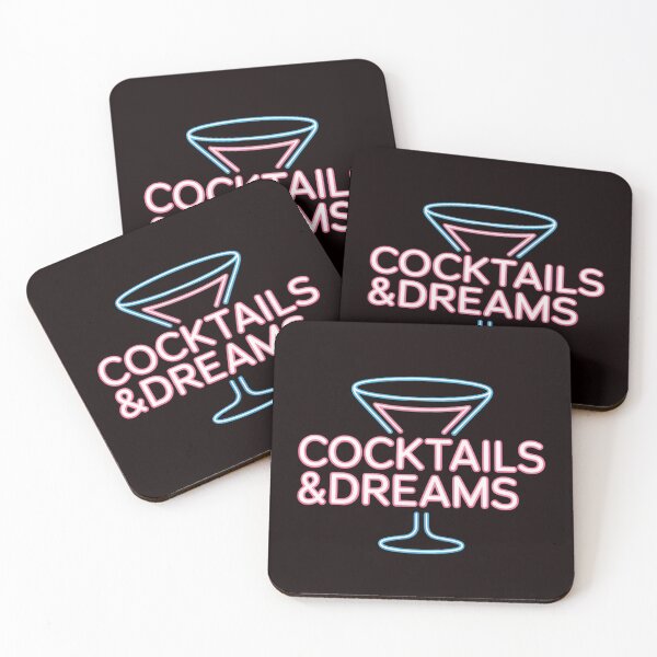 Item preview, Cocktails and dreams neon  designed and sold by Artisticanomaly.