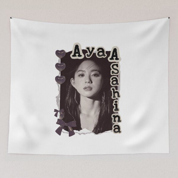 Item preview, Aya Asahina Japanese Drama Actor Scrapbook Collage Cozy Y2K Vintage Design designed and sold by HELL0WBELLO.