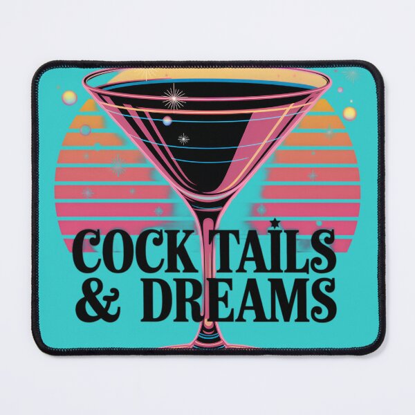 Item preview, Cocktails and dreams 80s designed and sold by Artisticanomaly.