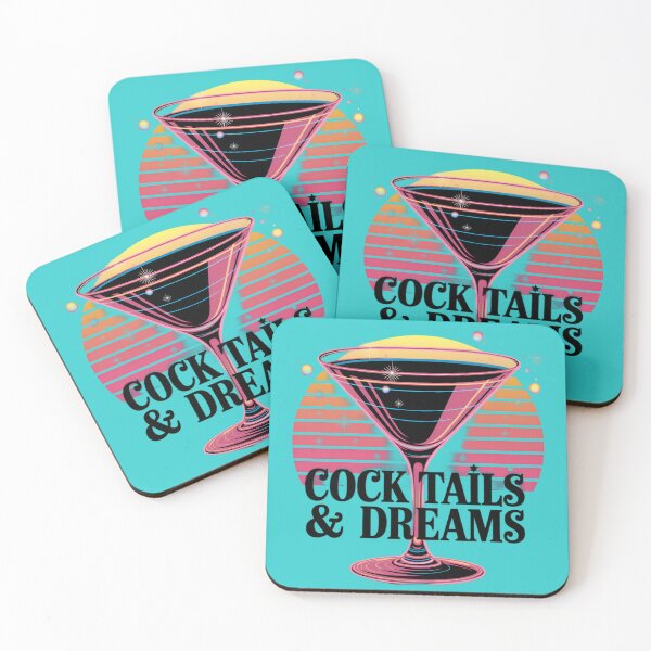 Item preview, Cocktails and dreams 80s designed and sold by Artisticanomaly.