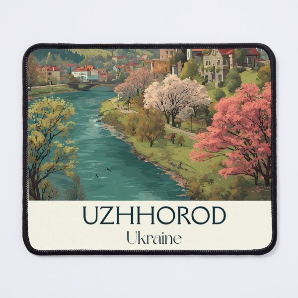 Item preview, Uzhhorod Castle Bridge – Transcarpathian Ukraine Art designed and sold by TuncGK.