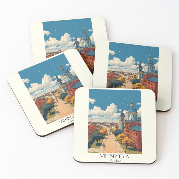 Item preview, Vinnytsia Fountain City – Central Ukraine Vintage Art designed and sold by TuncGK.