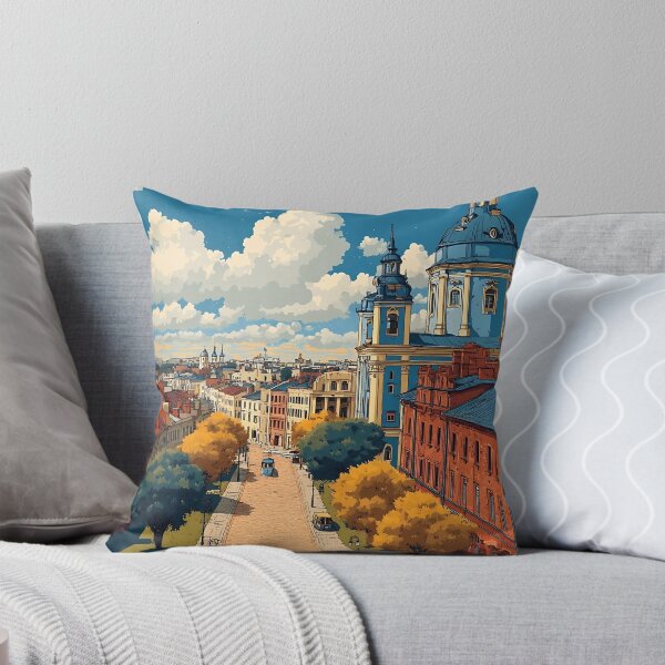 Item preview, Vinnytsia Fountain City – Central Ukraine Vintage Art designed and sold by TuncGK.