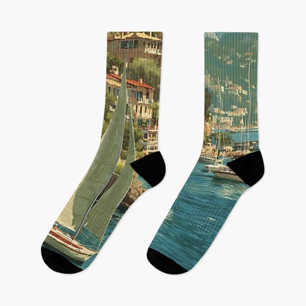 Item preview, Yalta Crimean Riviera – Black Sea Resort Vintage Art designed and sold by TuncGK.
