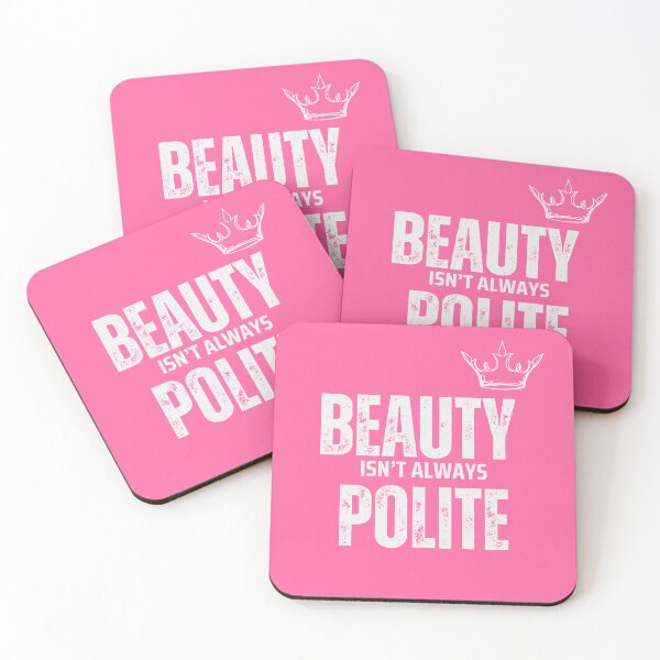 Item preview, BEAUTY isn’t always polite. designed and sold by WitInNuKicks.