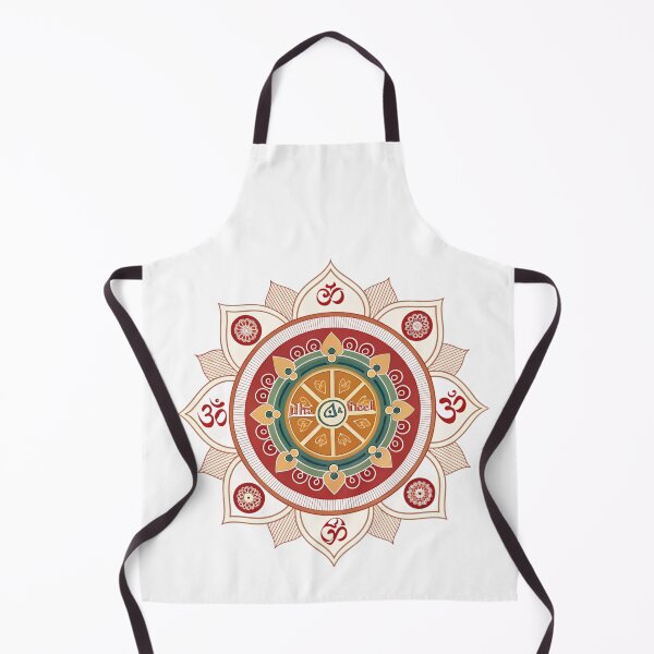 Item preview, Mandala with a Dharma Wheel designed and sold by Lucky 777.