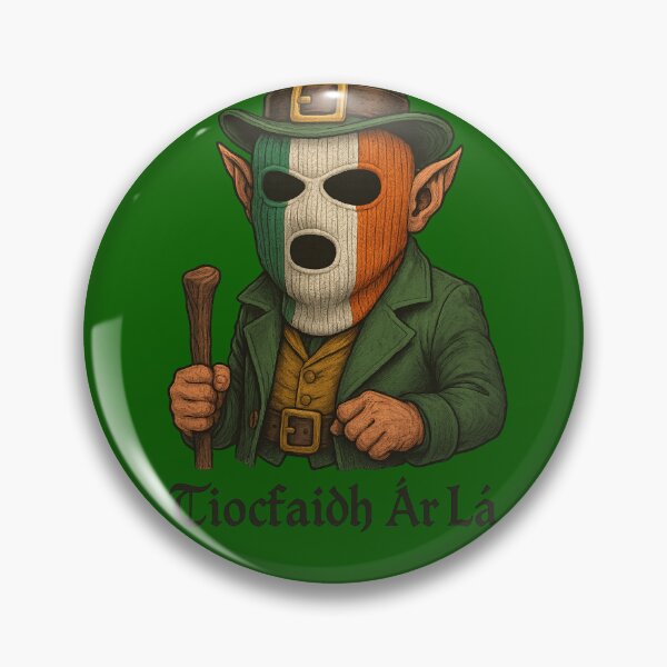 Item preview, Irish Rebel Leprechaun designed and sold by Everything Éire.