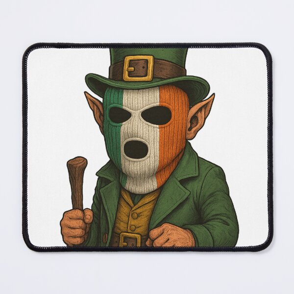 Item preview, Irish Rebel Leprechaun designed and sold by Everything Éire.