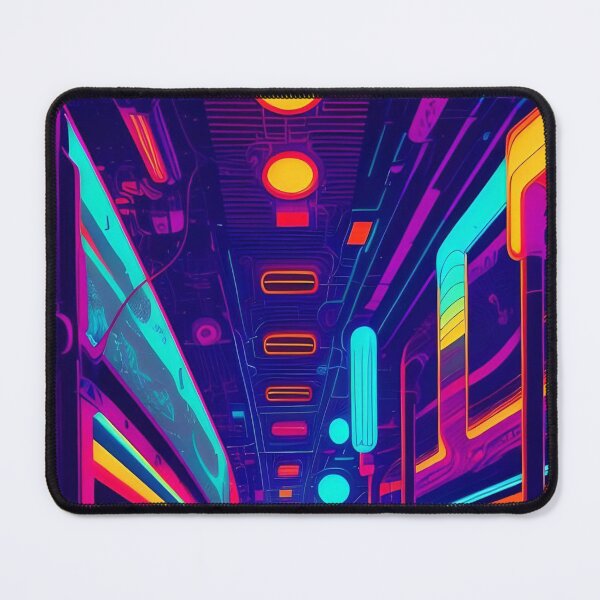 Item preview, Digital Pulse City Abstract Print designed and sold by Esterlane.