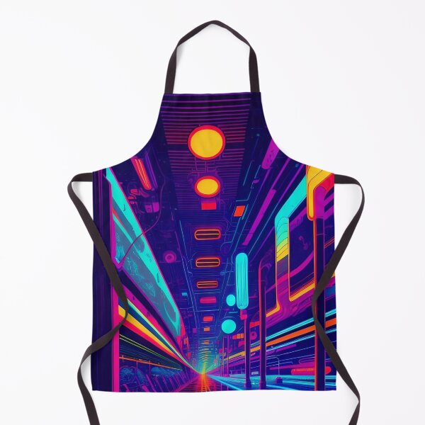 Item preview, Digital Pulse City Abstract Print designed and sold by Esterlane.