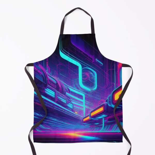 Item preview, Electric Avenue, 2099 Abstract Print designed and sold by Esterlane.