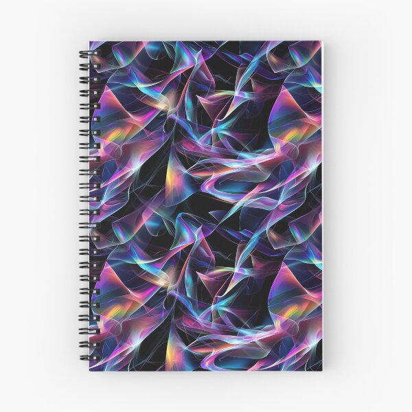 Item preview, "Neon Flow" – Abstract Futuristic Lightwave Art designed and sold by myprintedgems.