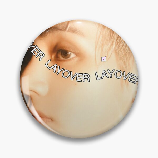 Item preview, V Layover - BTS Taehuyng Kpop fan art designed and sold by vickswithluv.