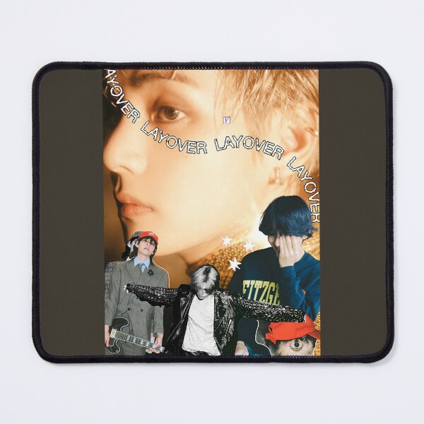Item preview, V Layover - BTS Taehuyng Kpop fan art designed and sold by vickswithluv.