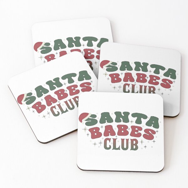 Item preview, Santa Babes Club – Retro Christmas Girls Design designed and sold by LunariaPatterns.