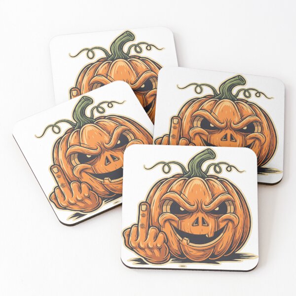 Item preview, Halloween Evil Pumpkin Head | Sinister and Striking Jack-o’-Lantern Horror Graphic designed and sold by Tw1nsAIArt.