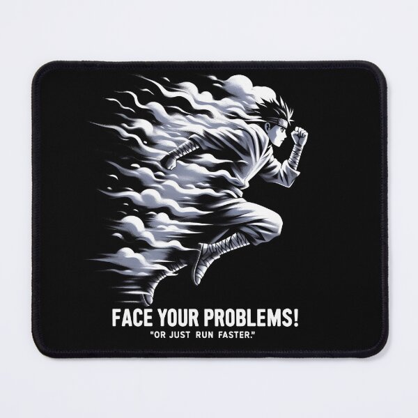 Item preview, Run Faster – Face Your Problems! designed and sold by Good Vibes .