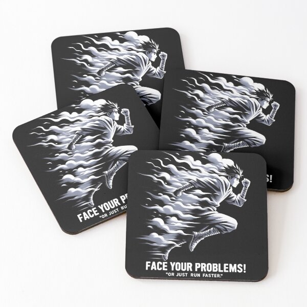 Item preview, Run Faster – Face Your Problems! designed and sold by Good Vibes .