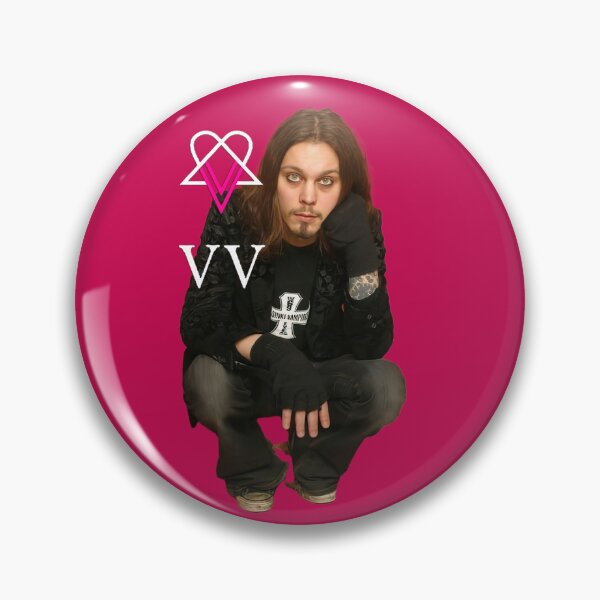 Item preview, Ville Vallo HIM Neon Noir designed and sold by MusicVibesTee.