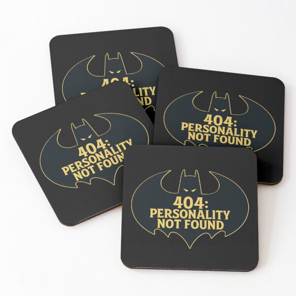 Item preview, 404: Personality Not Found – Dark Hero Tech Humor designed and sold by LoomisDreams.