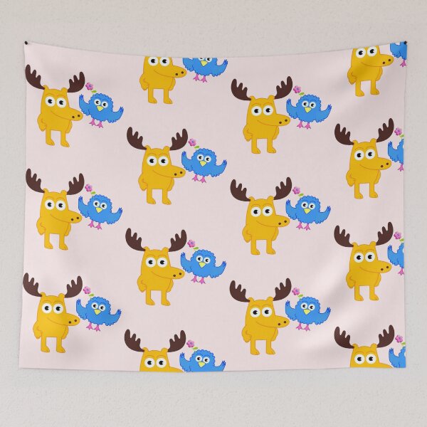 Item preview, moose a moose & zee d bird designed and sold by pnkrose.