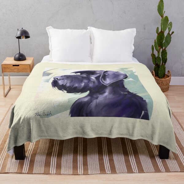 Item preview, Royal Purple Monochromatic Schnauzer designed and sold by ibadishi.