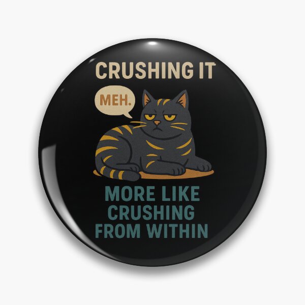 Item preview, Sarcastic Cat Crushing From Within designed and sold by jgvisualarts.