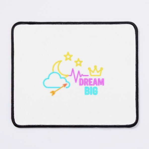 Item preview, Dream Big – Neon Cloud, Moon & Stars T-Shirt Design designed and sold by Aucia.