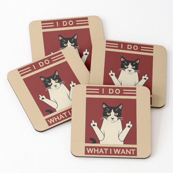 Item preview, I Do What I Want Cat designed and sold by Enea Kelo.