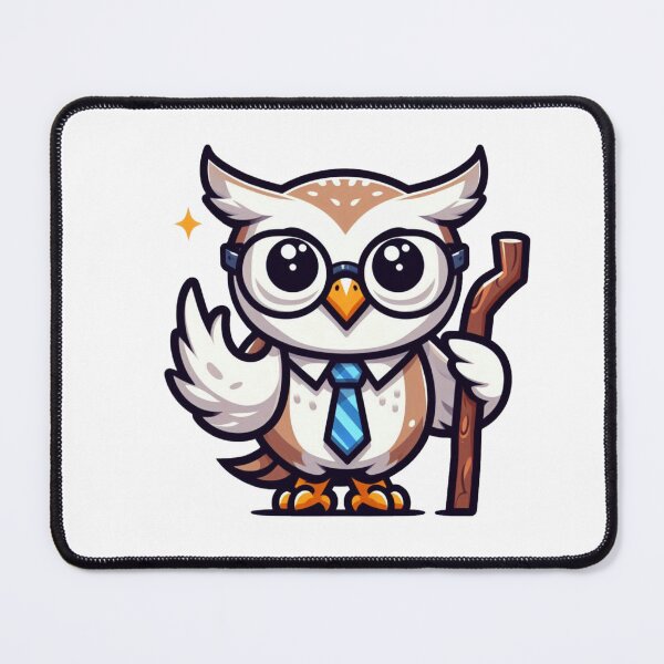Item preview, Professor Owl – Smart Cartoon Animal Teaching designed and sold by Confuzz1ed.
