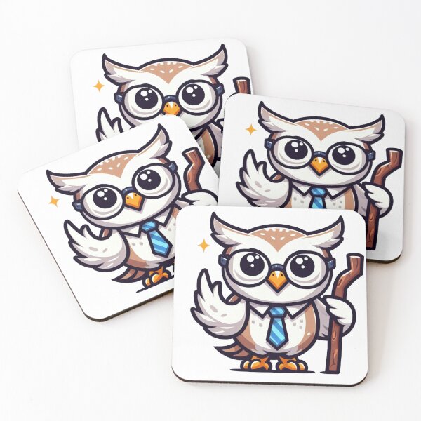 Item preview, Professor Owl – Smart Cartoon Animal Teaching designed and sold by Confuzz1ed.