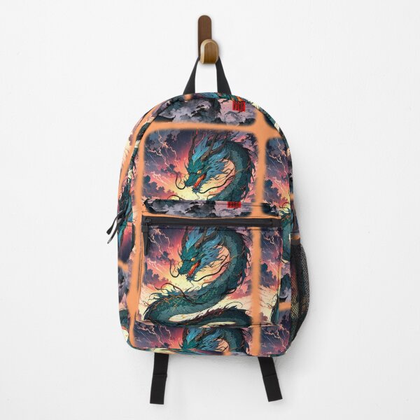 Item preview, Divine Tatsu - Japanese Storm Dragon Art designed and sold by Born to Isekai.