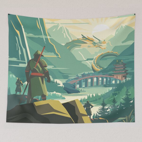 Item preview, RISING SUN - Inspired Poster / Retro Board Game Poster / Wall Art Print / Fantasy, Board Game, RPG, DnD / Home Decor Gift Idea  designed and sold by RoleplayRealm.