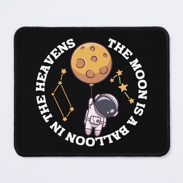 Item preview, Amusing The Moon is a Balloon in the Heavens. designed and sold by MPC-Mince-Pies.