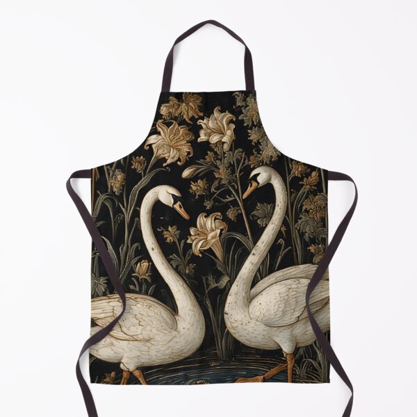 Item preview, Swans In Lili Pond designed and sold by TheDarkWardrobe.