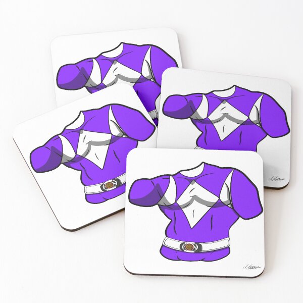 Item preview, The "Purple Power Ranger" digital Art designed and sold by ToonBodz96.