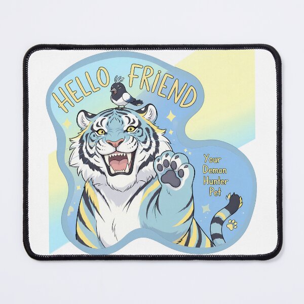 Item preview, Kpop Demon Hunters: Derpy Tiger Chill	 designed and sold by zoughlal.