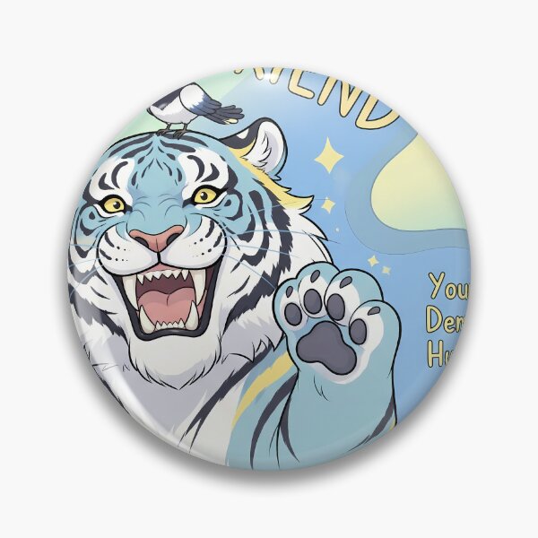 Item preview, Kpop Demon Hunters: Derpy Tiger Chill	 designed and sold by zoughlal.