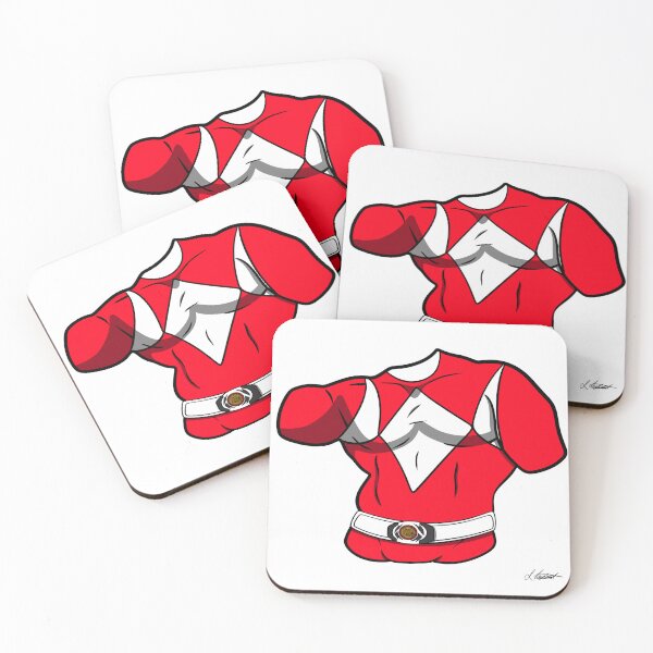 Item preview, The "Red PowerRanger" digital Art designed and sold by ToonBodz96.