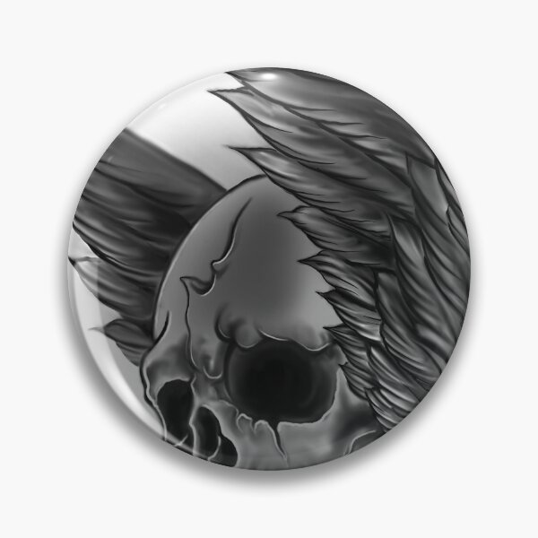 Item preview, Winged Skull designed and sold by MatrixTattoo.