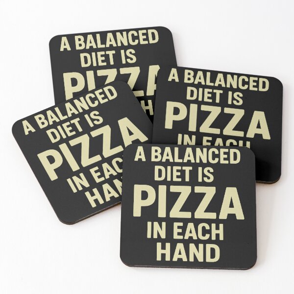 Item preview, Balanced Diet Pizza Lovers designed and sold by jgvisualarts.