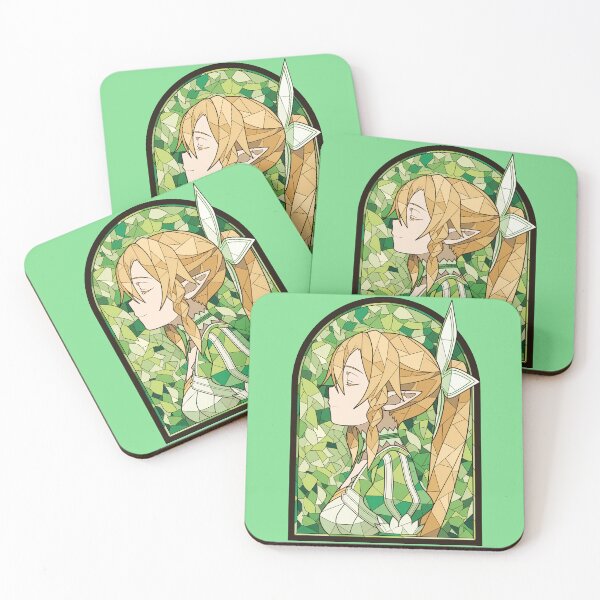 Item preview, Stained Glass Leafa designed and sold by SchellStation.