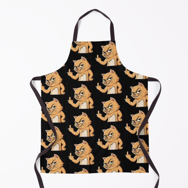 Item preview, Middle Finger Cat | Bold and Hilariously Rebellious Feline-Inspired Graphic designed and sold by Tw1nsAIArt.