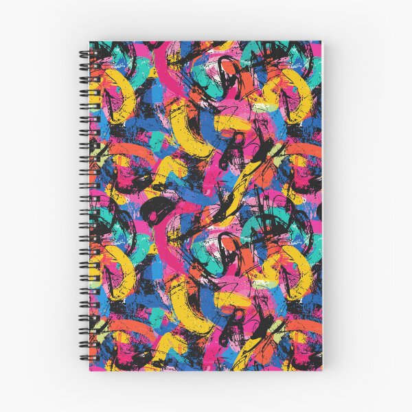 Item preview, Neon Brushstorm – Colorful Abstract Graffiti Brush  designed and sold by myprintedgems.